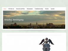 Screenshot der Domain artushof-vereinigung.de