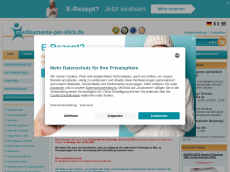 Screenshot der Domain arzneimittelreport-per-klick.de