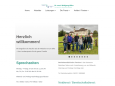 Screenshot der Domain arzt-biller.de