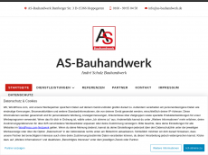 Screenshot der Domain as-bauhandwerk.de