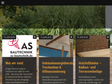 Screenshot der Domain as-bautechnik.de