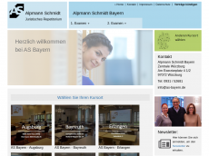 Screenshot der Domain as-bayern.de