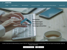 Screenshot der Domain assekuranz-finanz-makler.de