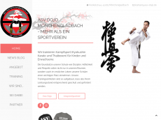 Screenshot der Domain asv-dojo.de