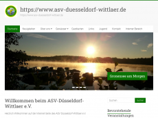 Screenshot der Domain asv-duesseldorf.de