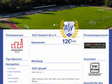Screenshot der Domain asv-durlach.de