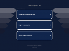 Screenshot der Domain asv-einigkeit.de