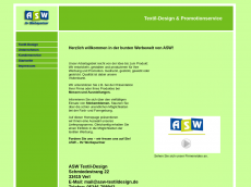 Screenshot der Domain asw-promotion.de