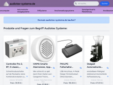 Screenshot der Domain audiotex-systeme.de