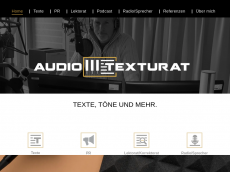 Screenshot der Domain audiotexturat.de