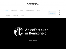 Screenshot der Domain aurego.de