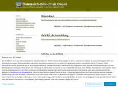 Screenshot der Domain austrijskacitaonica.wordpress.com