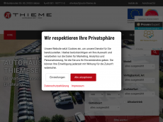Screenshot der Domain auto-thieme.de