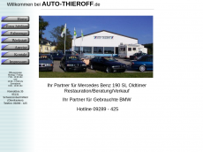 Screenshot der Domain auto-thieroff.de