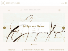 Screenshot von autographenhandlung.de