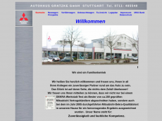 Screenshot der Domain autogratzke.de