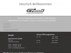 Screenshot der Domain autogrimm.de