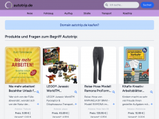 Screenshot der Domain autotrip.de