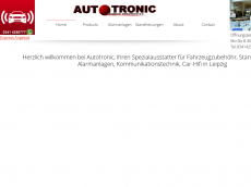 Screenshot der Domain autotronic.de