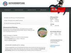 Screenshot der Domain autoverwertungartlenburg.de