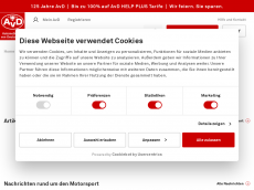 Screenshot der Domain avd-klassik.de