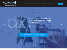 Screenshot der Domain axe-net.fr