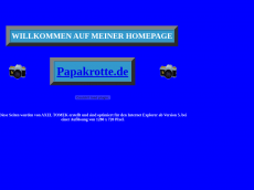 Screenshot der Domain axel-tomek.de