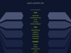 Screenshot der Domain axel-ueckert.de