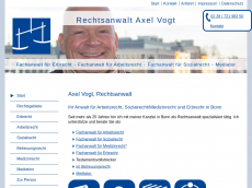 Screenshot der Domain axel-vogt.de