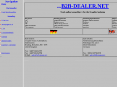 Screenshot der Domain b2b-dealer.de
