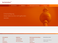Screenshot der Domain b2b-deutschland.de