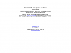 Screenshot der Domain bakenbuck.de