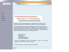 Screenshot der Domain bakenecker-it.de