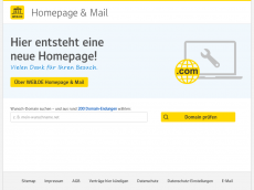 Screenshot der Domain balance-in-koerper-und-seele.de