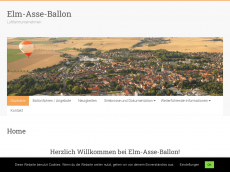Screenshot der Domain ballonfahren-wolfenbuettel.de