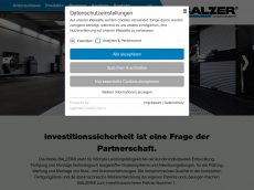Screenshot der Domain balzer-mm.de