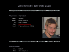 Screenshot der Domain balzer-pfungstadt.de