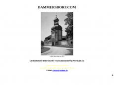 Screenshot der Domain bammersdorf.com