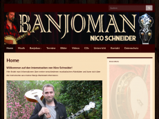 Screenshot der Domain banjoman.de