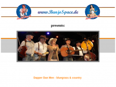 Screenshot der Domain banjospace.de