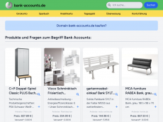 Screenshot der Domain bank-accounts.de