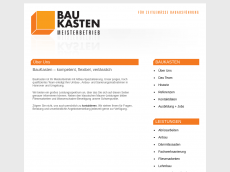 Screenshot der Domain bau-kasten.com