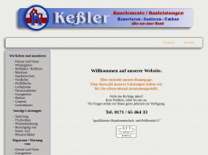 Screenshot der Domain bau-mit-kessler.de