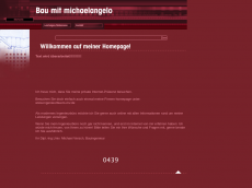 Screenshot der Domain bau-mit-michaelangelo.de
