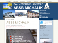 Screenshot von bau-sv-michalik.de