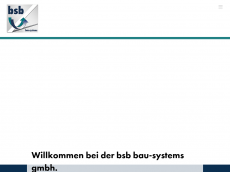 Screenshot der Domain bau-systems.de