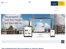 Screenshot der Domain bau-tafel.de