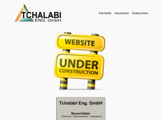 Screenshot der Domain bau-tch.de