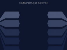 Screenshot der Domain baufinanzierungs-makler.de