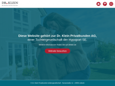 Screenshot der Domain baugeld-konditionen.de